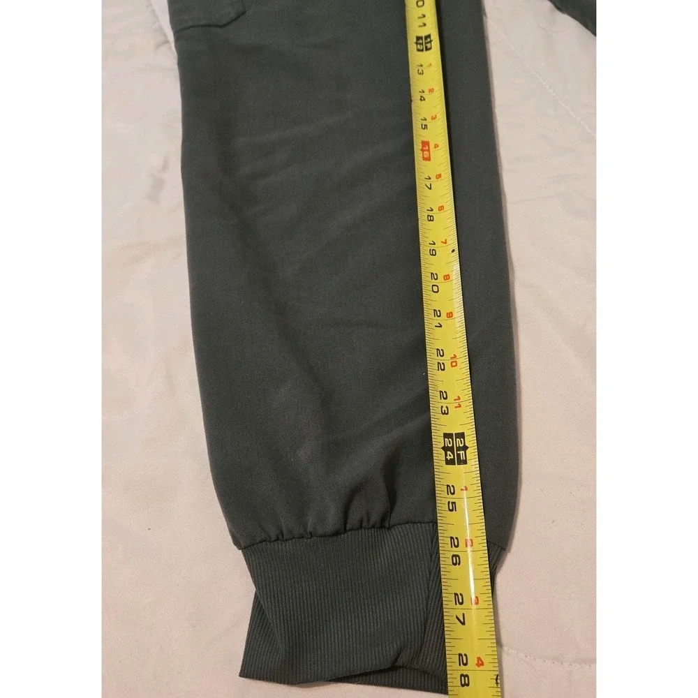 Figs Technical Collection Jogger Scrub Pants Dark Green Medium
